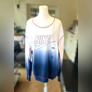 Nike Men’s Dip-Dye Gradient Sweatshirt NWT Size S